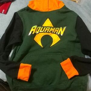 Aquaman Boys Hooded Sweatshirt